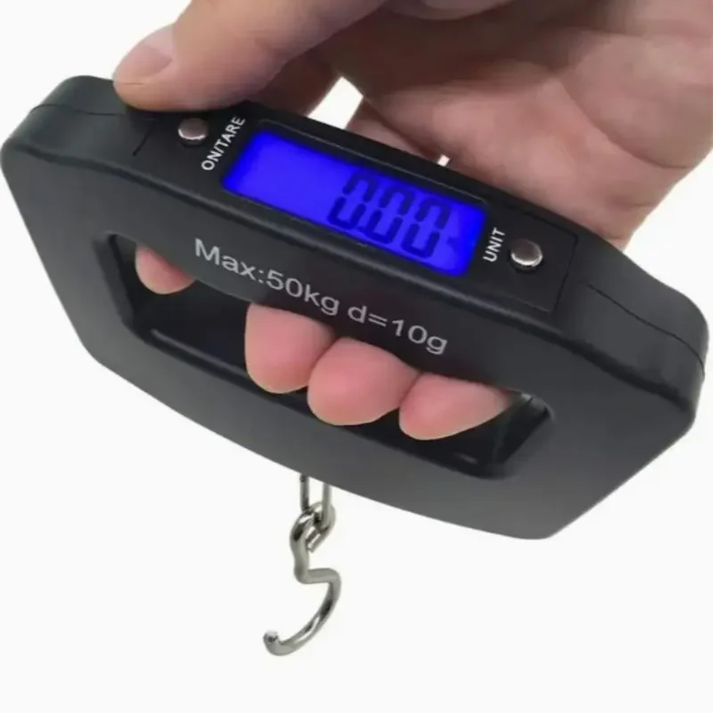 Luggage Scale Hanging - 50Kg 10g Luggage Weight Scale, LCD