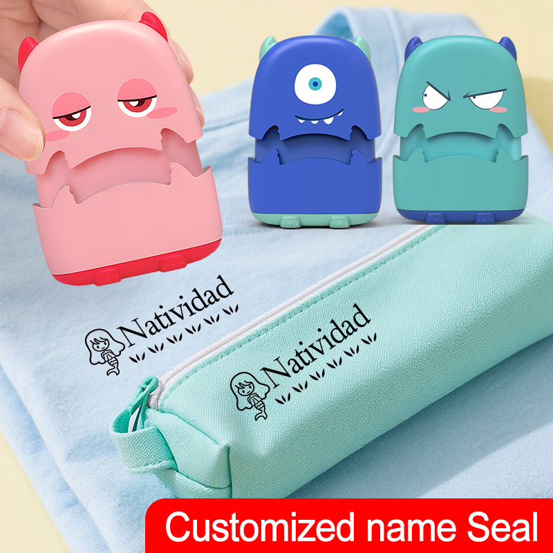 Travel Accessories With Baby - Engraved Baby Name Stamp Gift Idea