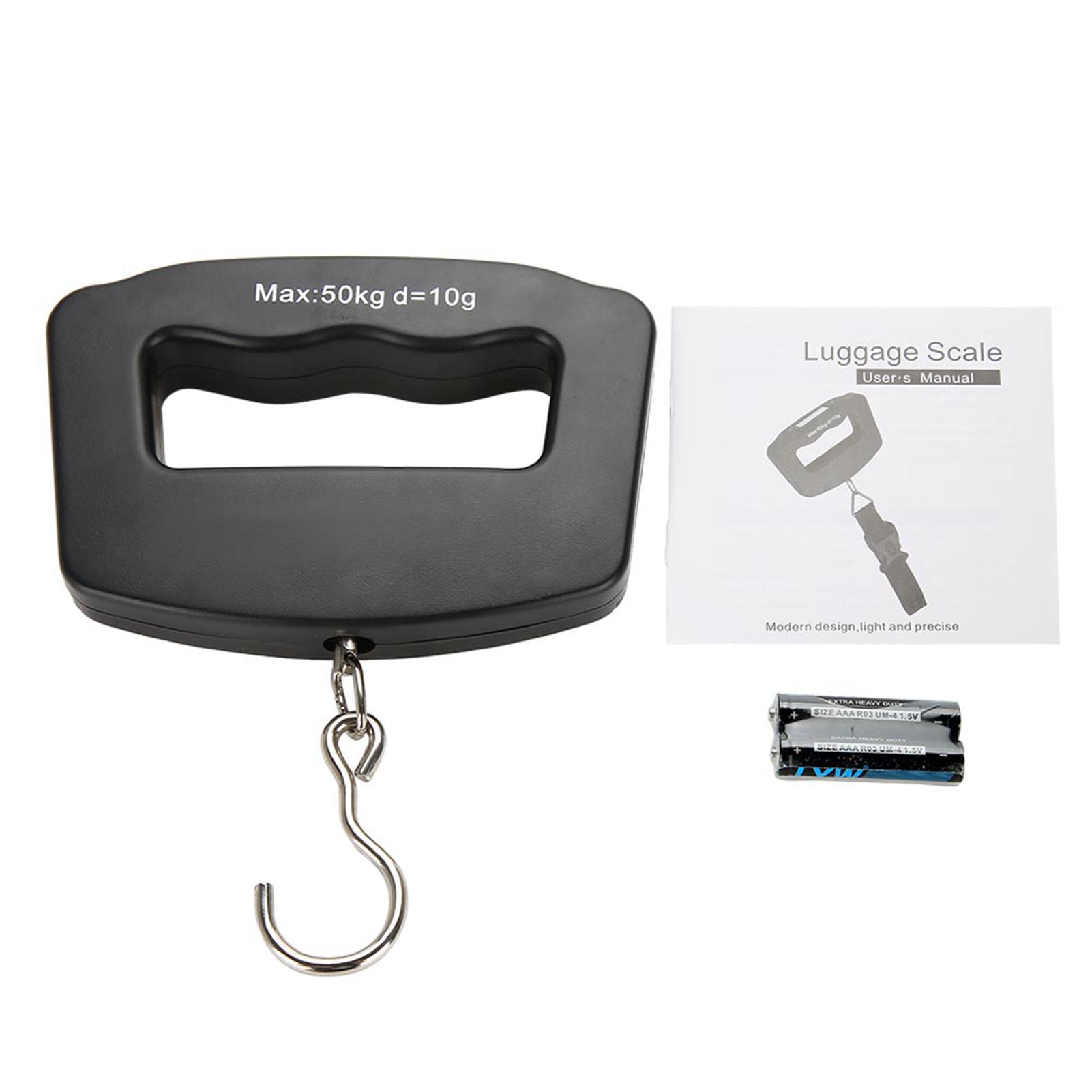 Luggage Scale Hanging - 50kg/10g High Precision Portable Digital Hanging