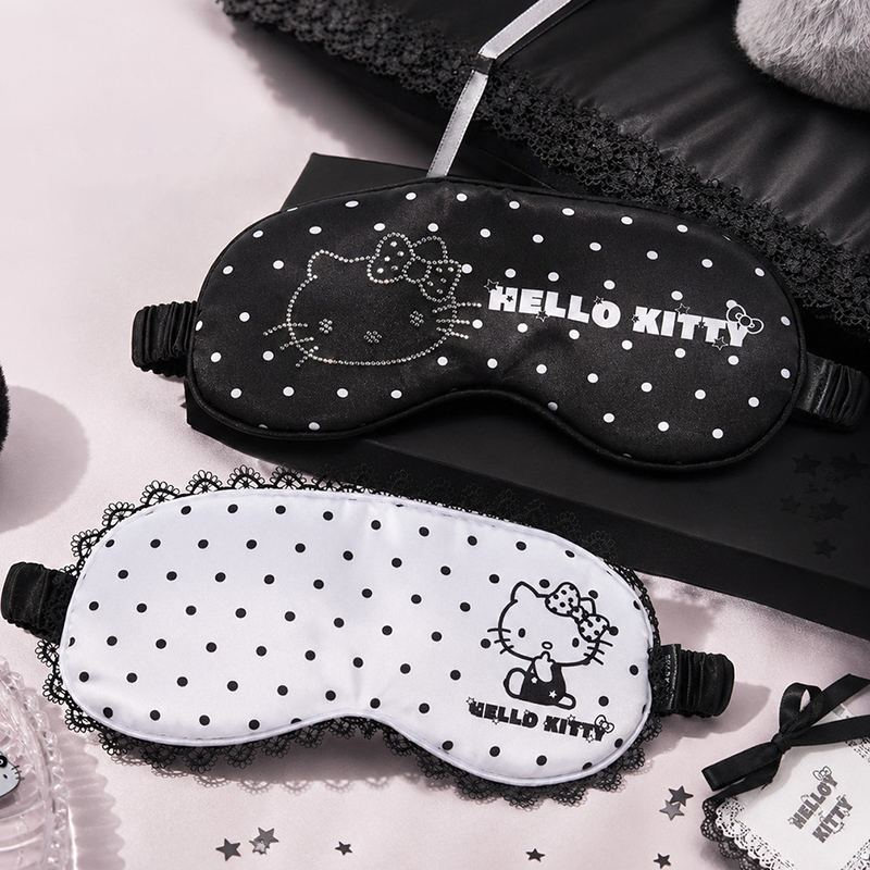 Travel Accessories Gifts For Women - Cute Hello Kitty Eye Mask Soft