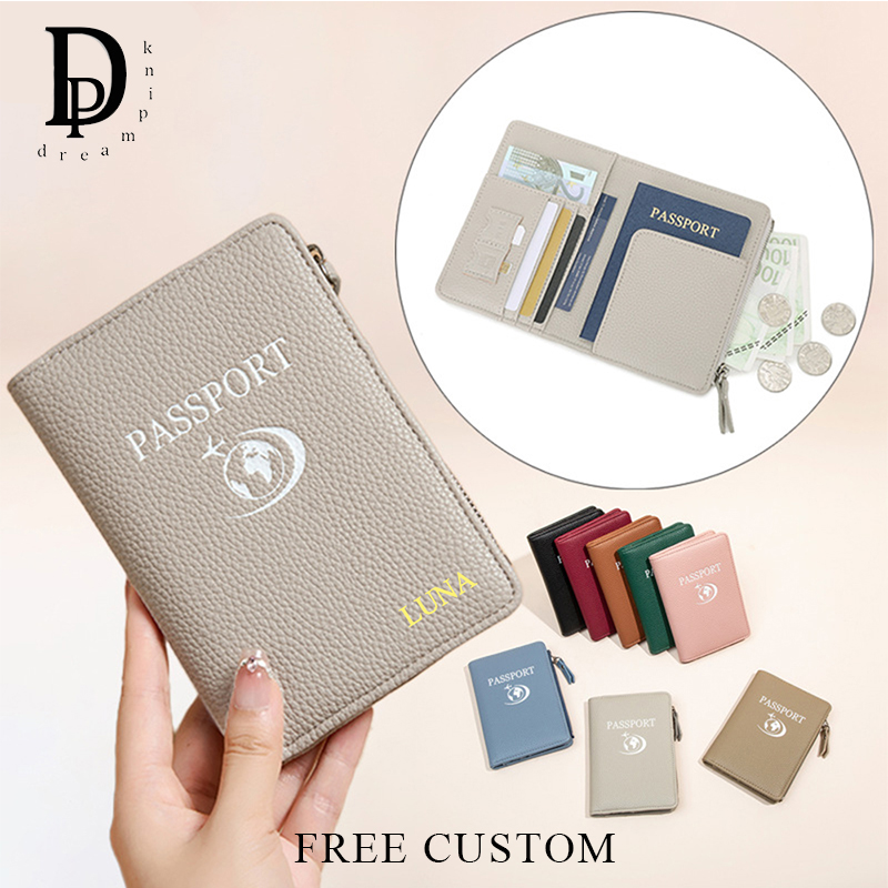 Travel Accessories Rfid - Travel Woman RFID Personalized Passport Holder