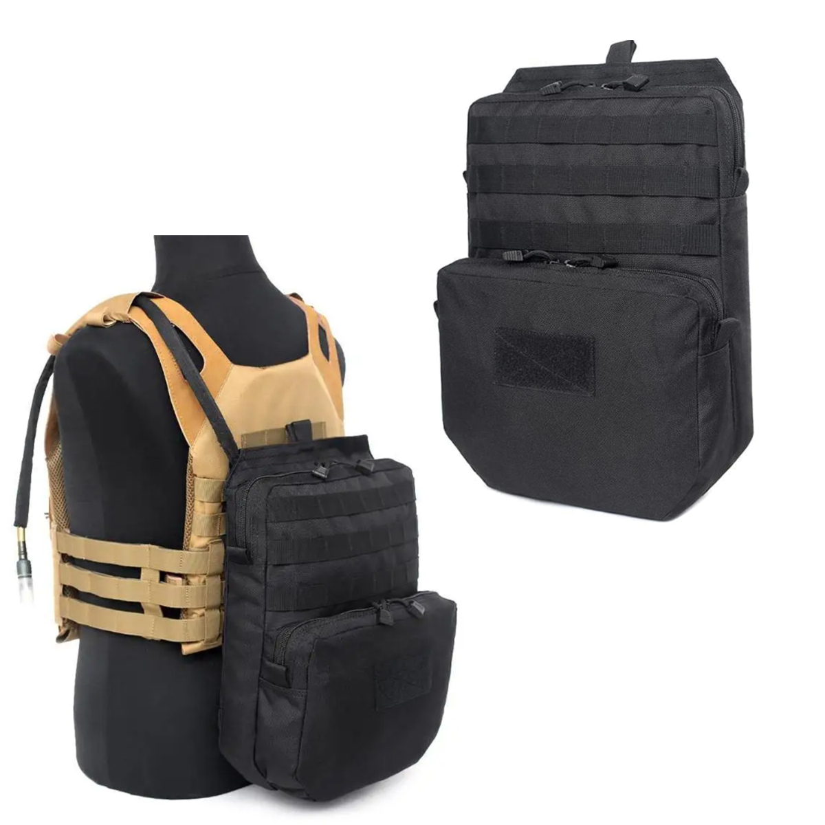 Hydration Pack Backpack - Outdoor Molle Bag Camping Hydration Backpack