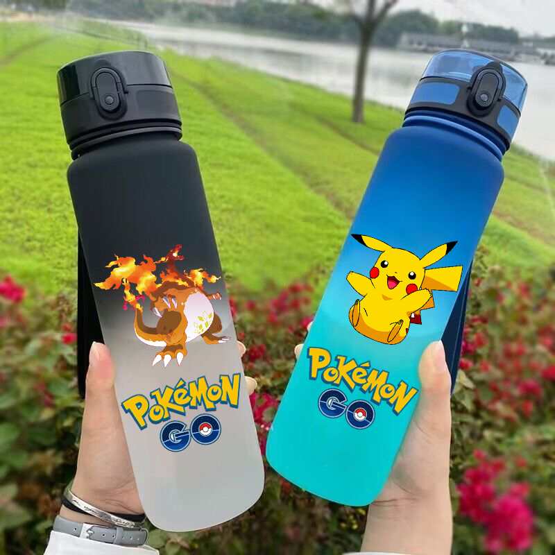 Portable Travel Kettle - 650ML Pokemon Pikachu Bulbasaur Charmander Sports