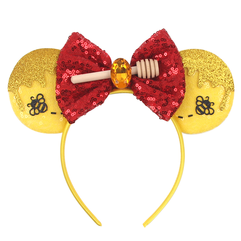 Travel Accessories For Girls - Winnie the Pooh Mouse Ears Headband