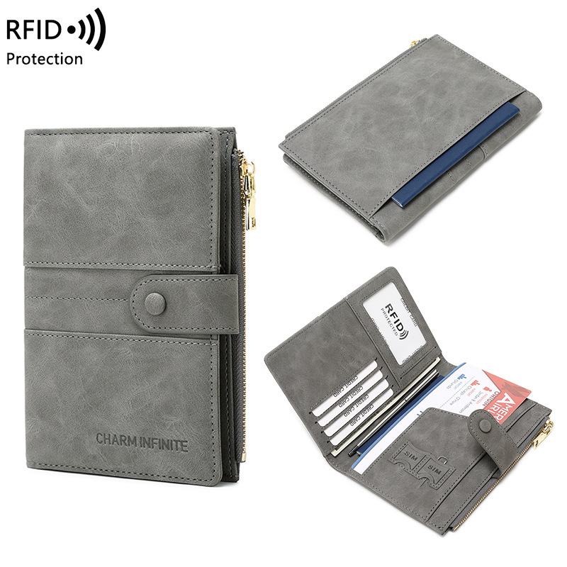 Travel Accessories Rfid - New Anti-theft Brush RFID Passport Holder