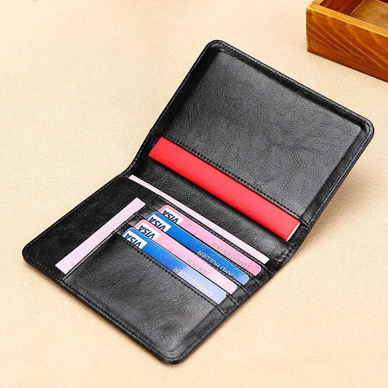 Unisex Genuine Leather Passpor - đánh giá và giá Travel Accessories Rfid