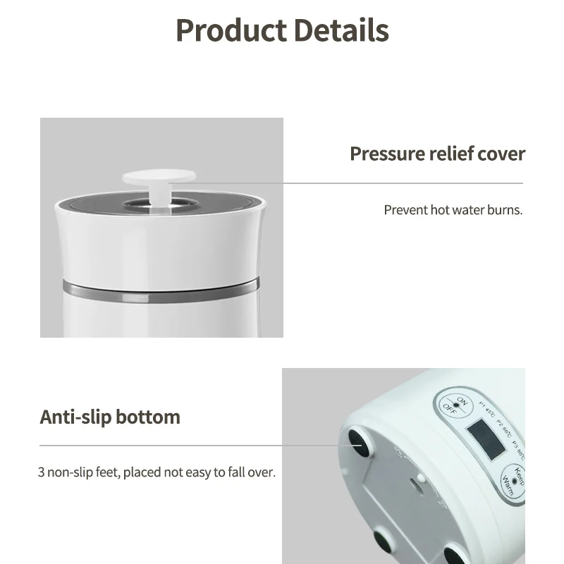 Portable Electric Kettle trave - đánh giá và giá Portable Travel Kettle