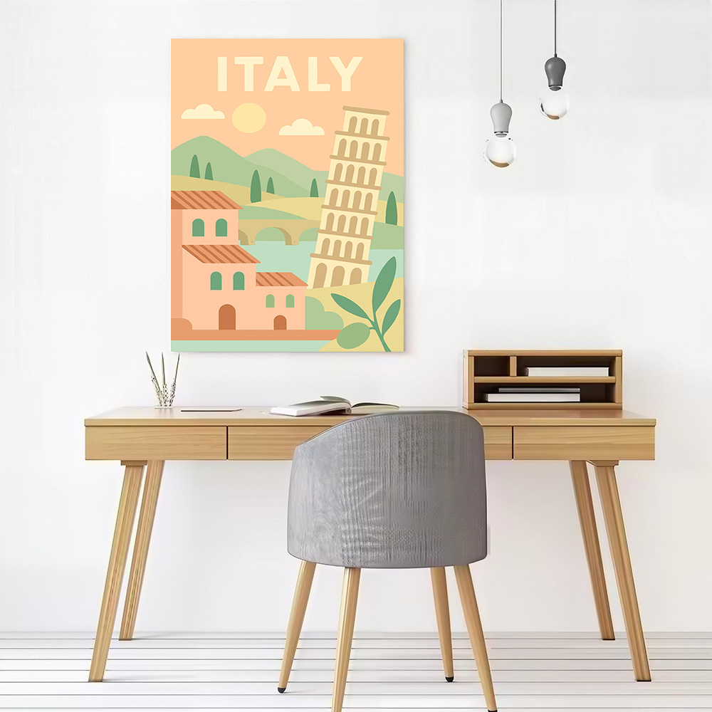 Italy Travel Canvas Wall Arts  - đánh giá và giá Travel Accessories Italy