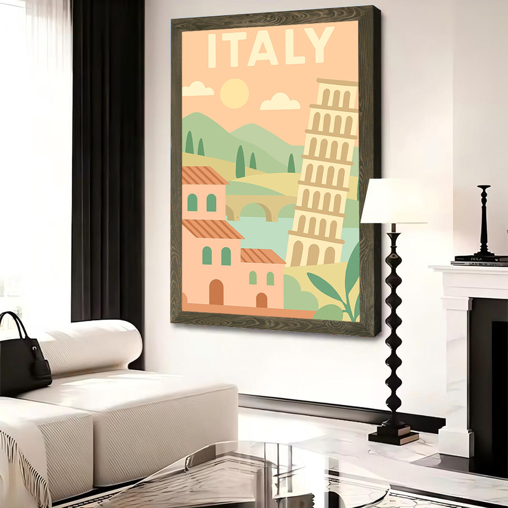 Italy Travel Canvas Wall Arts  - đánh giá và giá Travel Accessories Italy