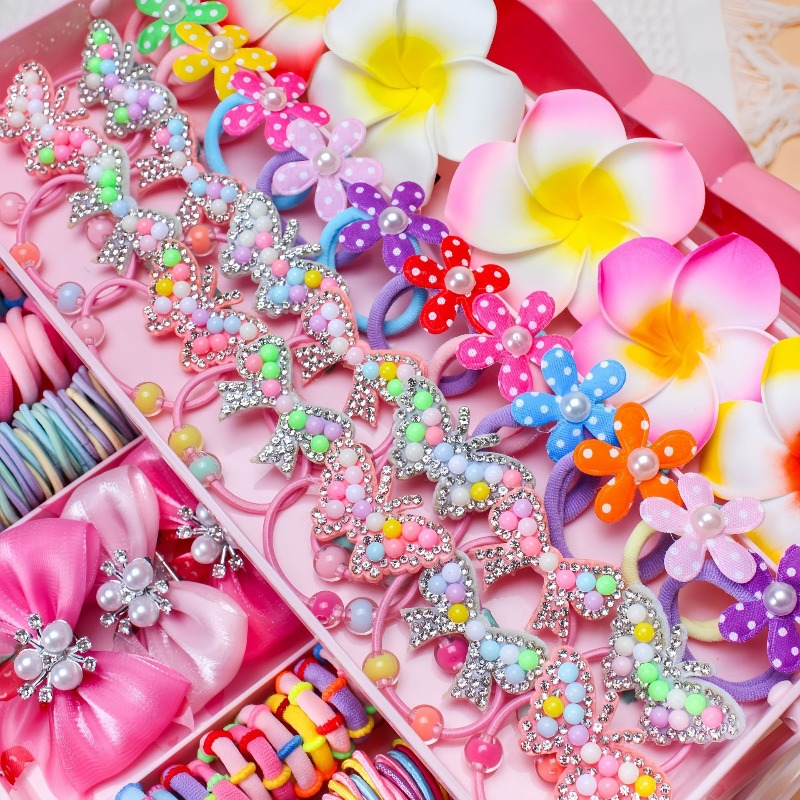 546Pcs Bow High Elastic Hair A - đánh giá và giá Travel Accessories Girls