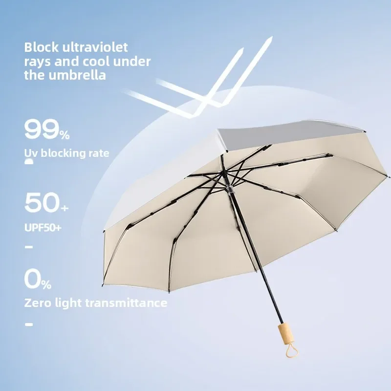 Titanium Silver Compact Umbrel - đánh giá và giá Travel Umbrella Compact