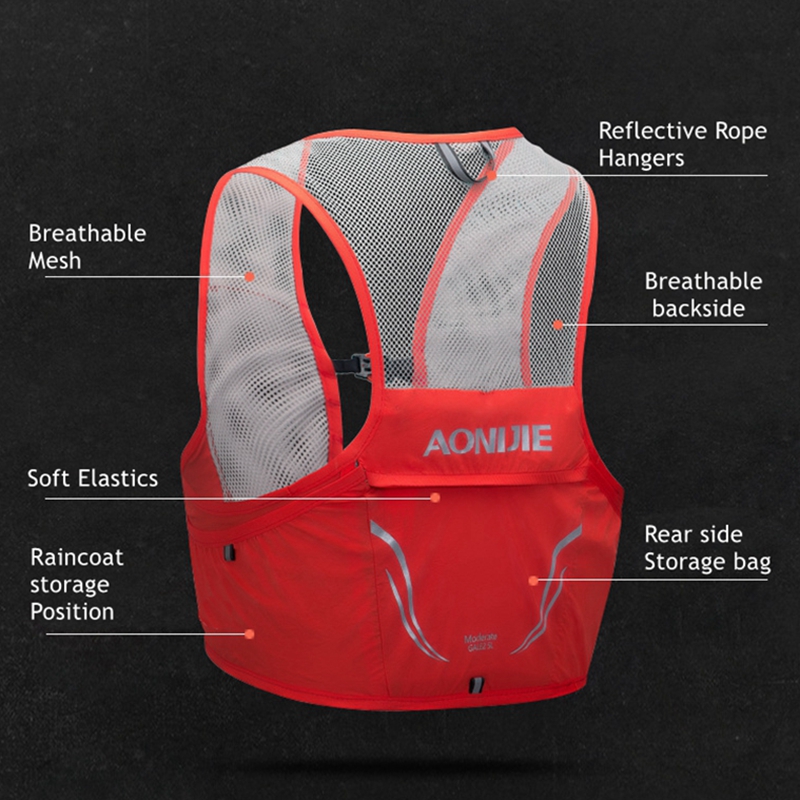 AONIJIE C932 Nhẹ Chạy Áo Nylon - đánh giá và giá Hydration Pack Backpack