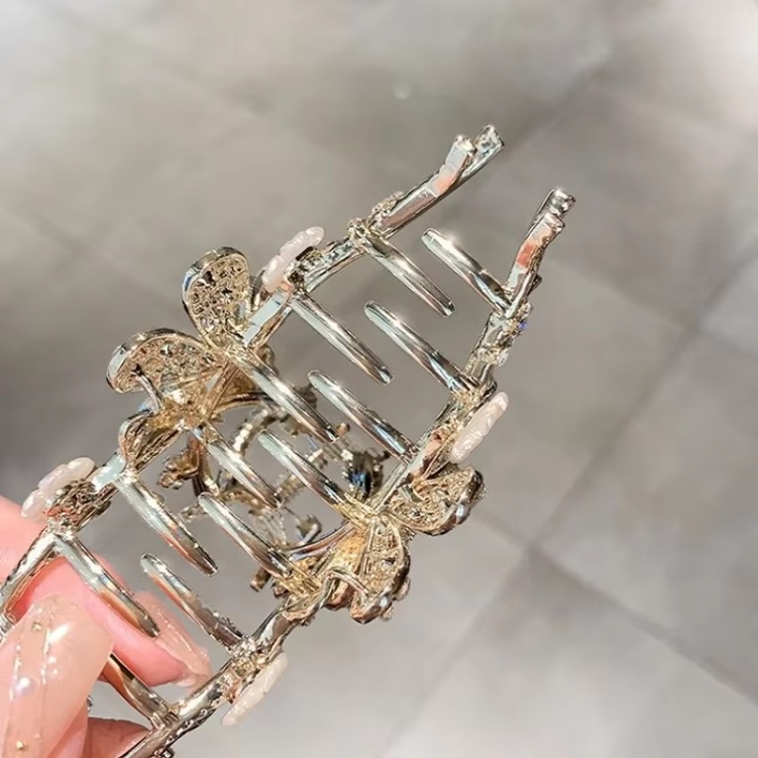 1 Pcs Metal Hair Claw Pearl Ha - đánh giá và giá Travel Accessories Girls