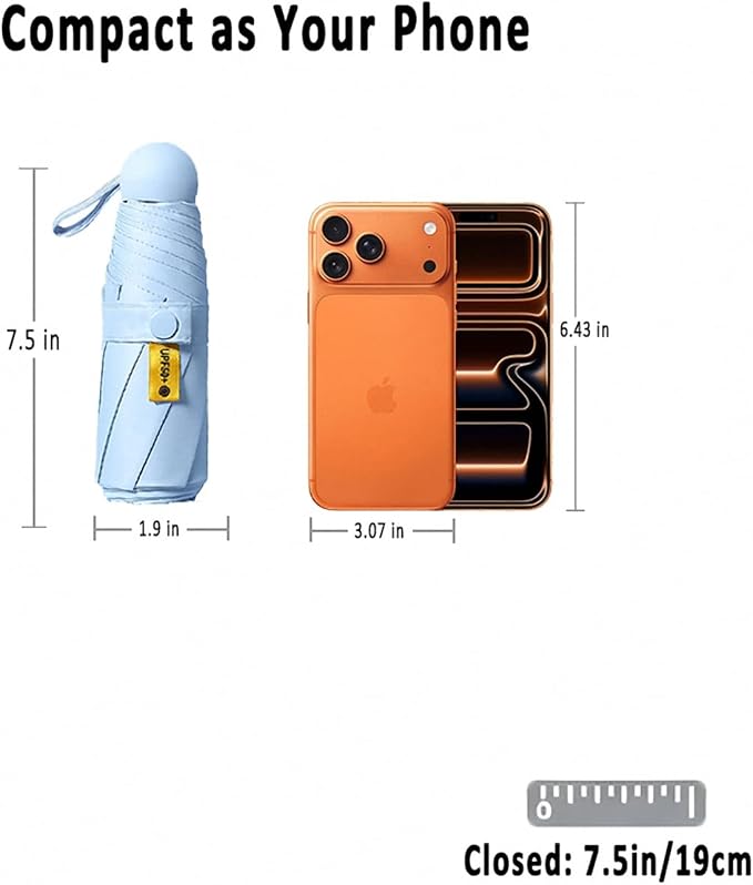GMOX New Mini Capsule Folding  - đánh giá và giá Travel Umbrella Compact