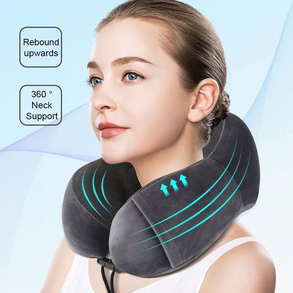 U Shaped Slow Rebound Neck Pil - đánh giá và giá Travel Pillow Inflatable