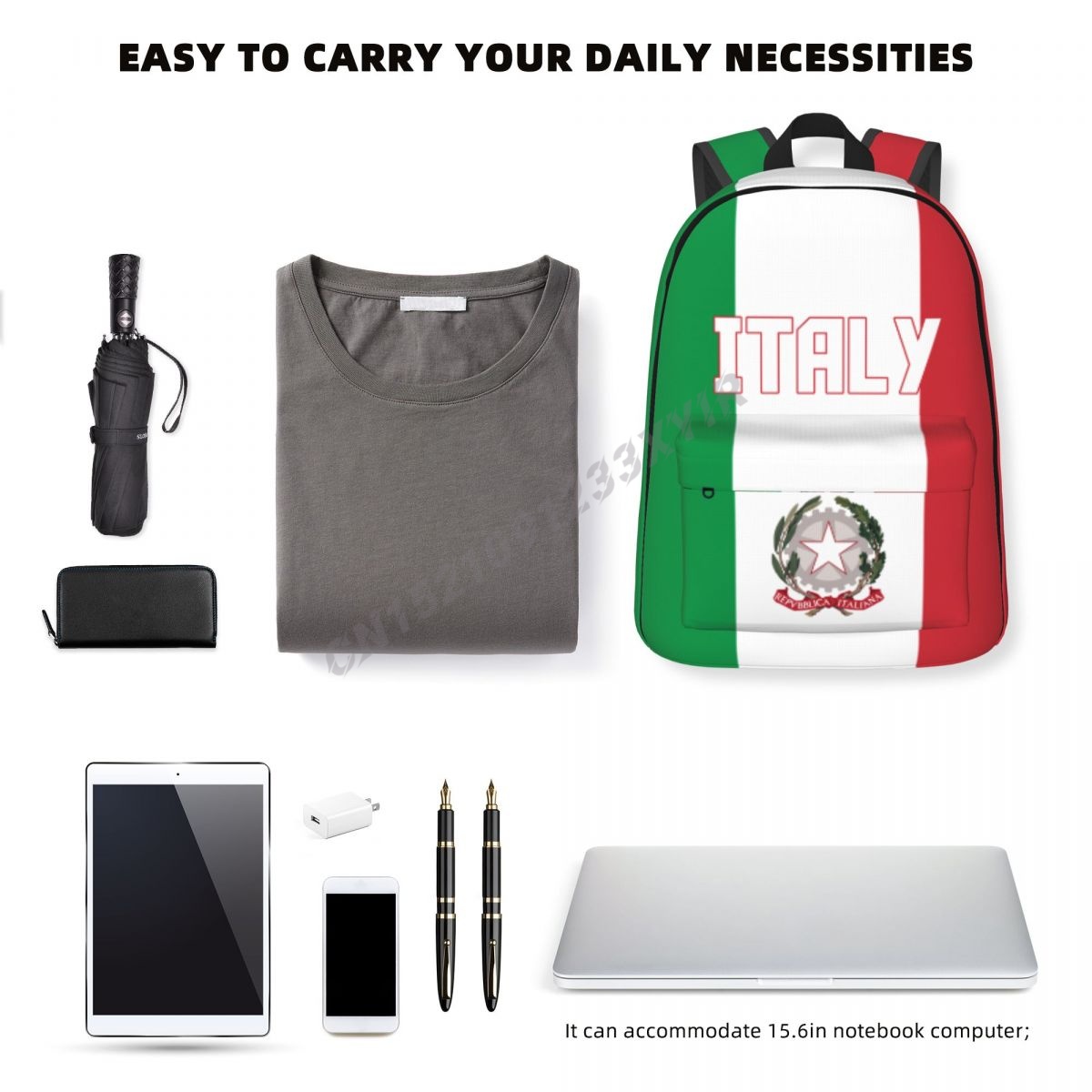 Unisex Backpack Italy Flag Ita - đánh giá và giá Travel Accessories Italy