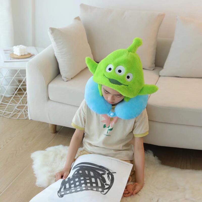 Diseny Cute Stitch Alien U-Sha - đánh giá và giá Travel Pillow Inflatable