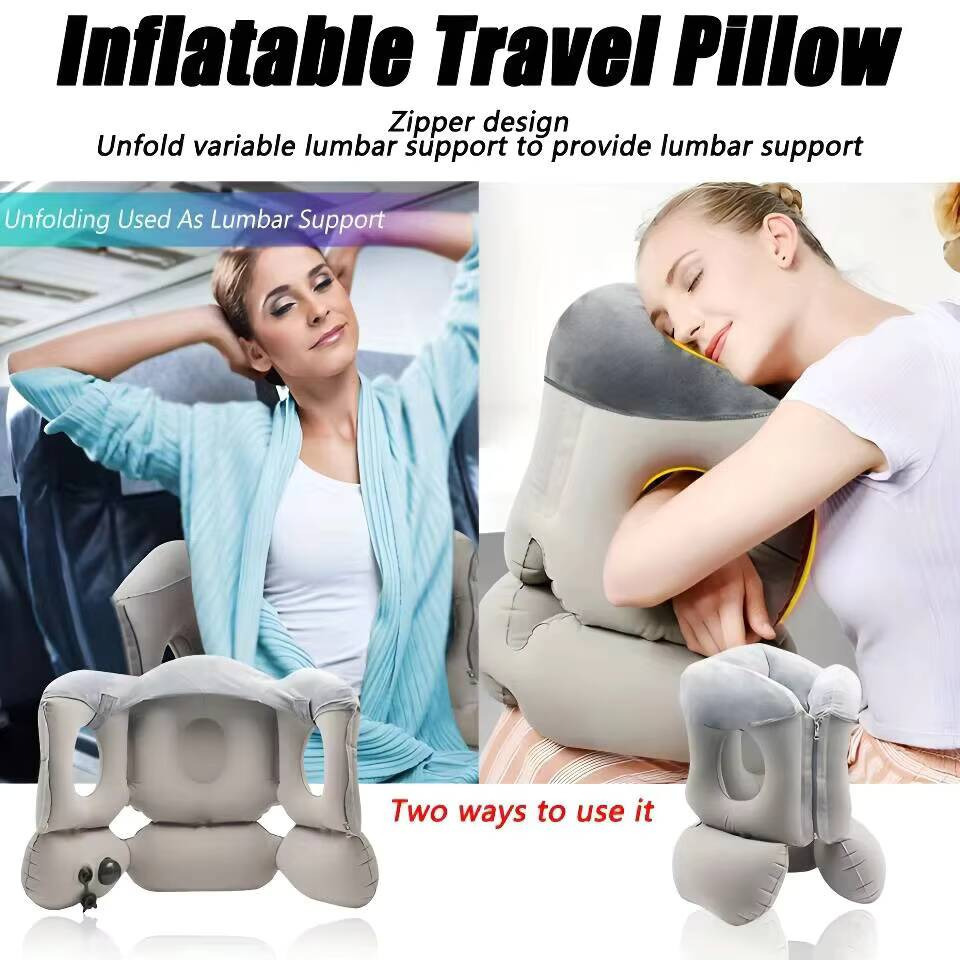 Upgraded Inflatable Air Cushio - đánh giá và giá Travel Pillow Inflatable