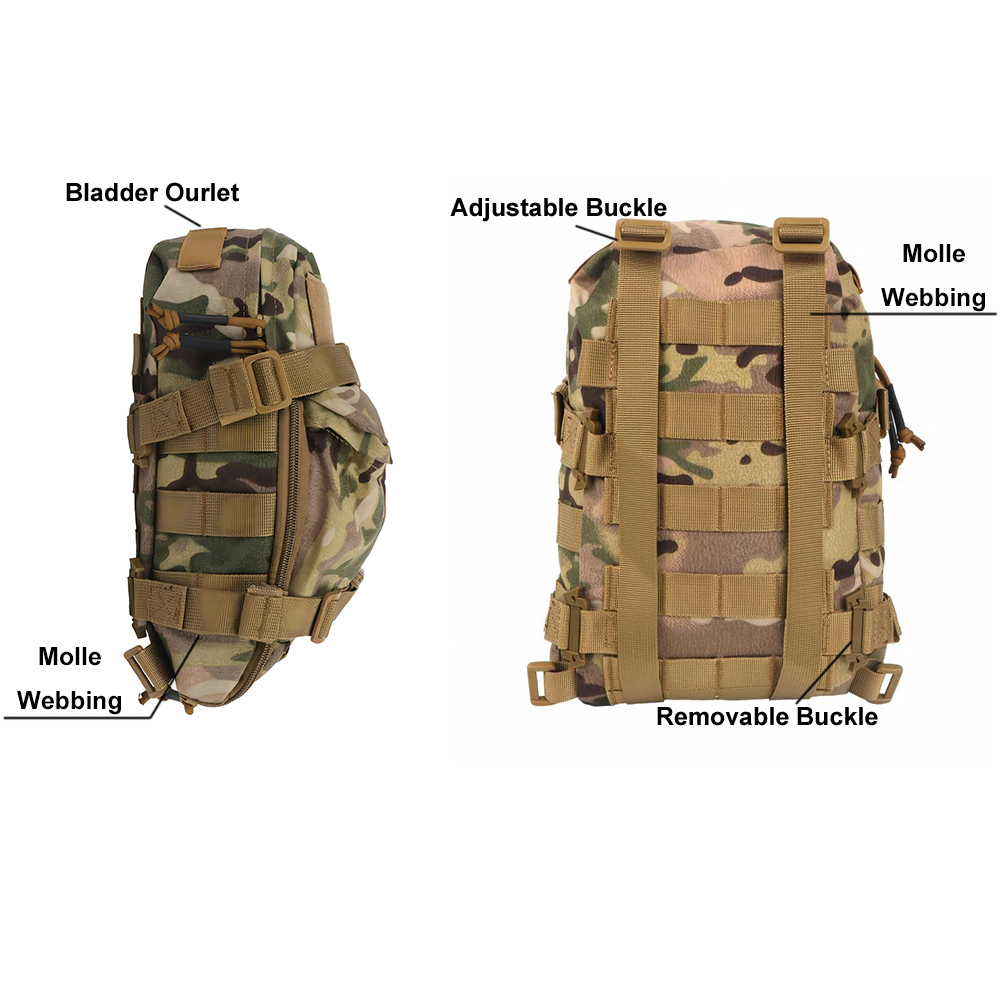 Mini Hydration Bag Outdoor Tac - đánh giá và giá Hydration Pack Backpack