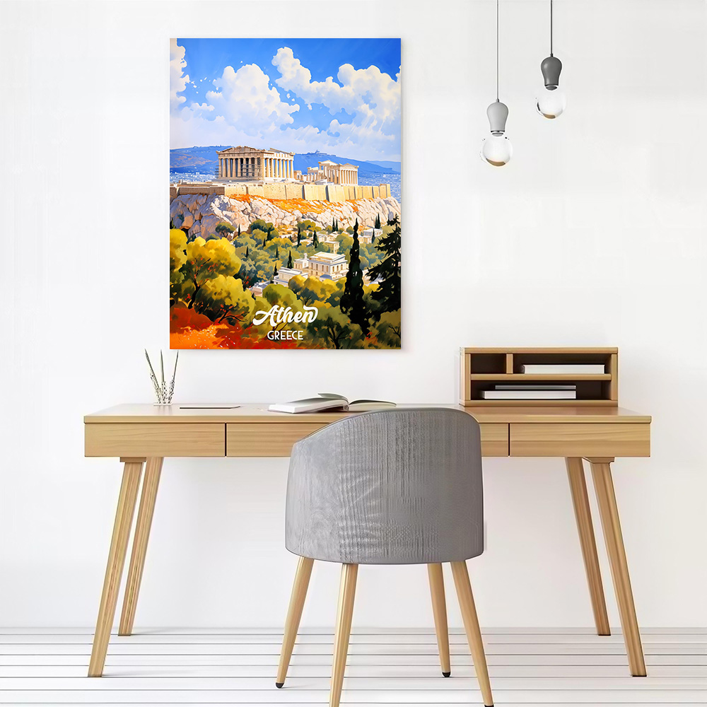 Athens Greece Travel Canvas Po - đánh giá và giá Travel Accessories Greece