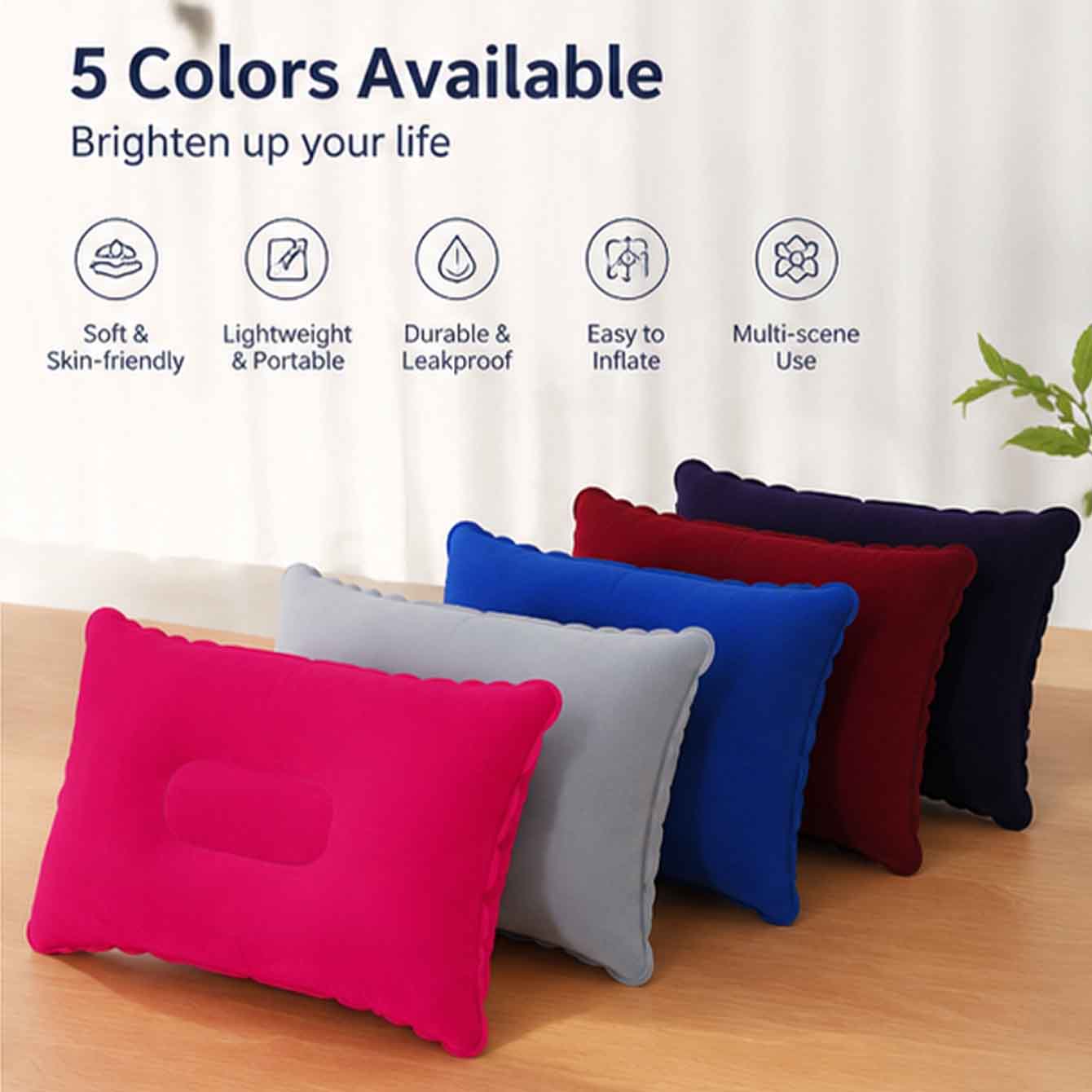 2 Pack Ultralight Inflatable P - đánh giá và giá Travel Pillow Inflatable