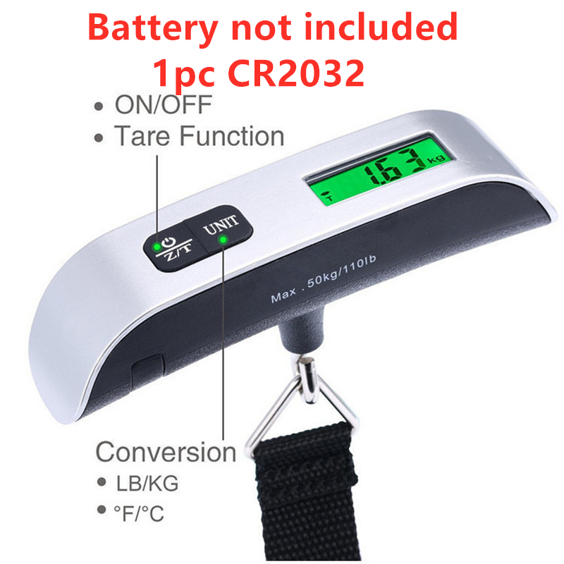 Portable Scale Digital LCD Dis - đánh giá và giá Luggage Scale Hanging