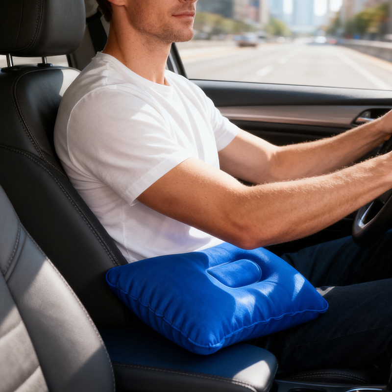 2Pcs Inflatable Travel Pillows - đánh giá và giá Travel Pillow Inflatable