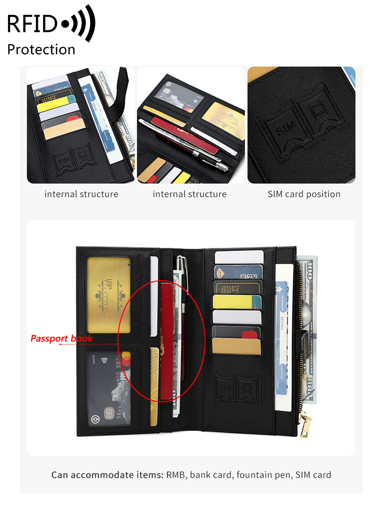 Fashionable PU Leather Airplan - đánh giá và giá Travel Accessories Rfid