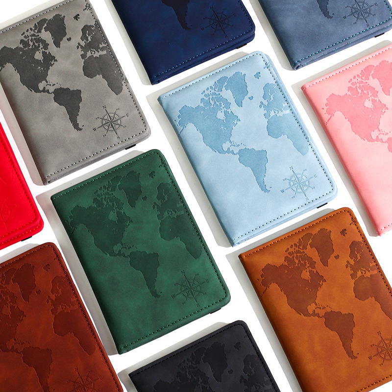 New Map Printed Passport Holde - đánh giá và giá Travel Accessories Kmart