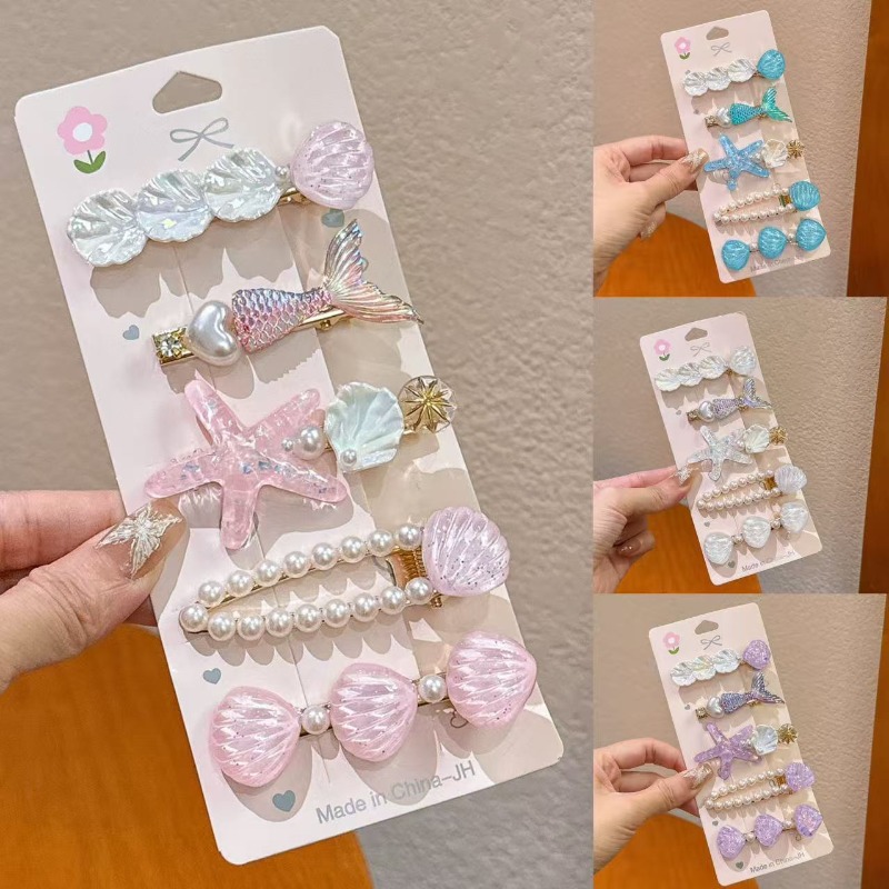 Ocean Series Hair Clips Cute S - đánh giá và giá Travel Accessories For Girls