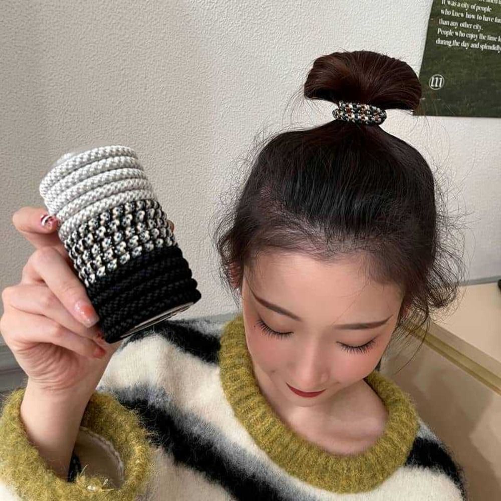 8pcs/Set Hair Tie Basic Hair R - đánh giá và giá Travel Accessories Kmart