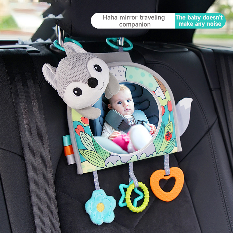Baby Car Seat Mirror Toys Kids - đánh giá và giá Travel Accessories With Baby