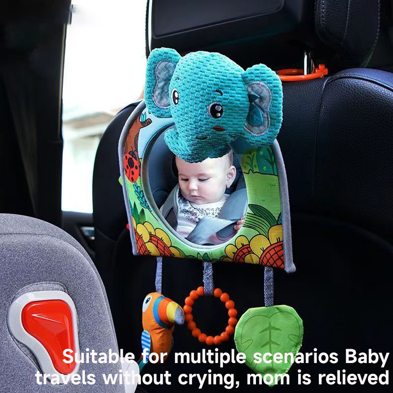 Baby Car Seat Mirror Toys Kids - đánh giá và giá Travel Accessories With Baby