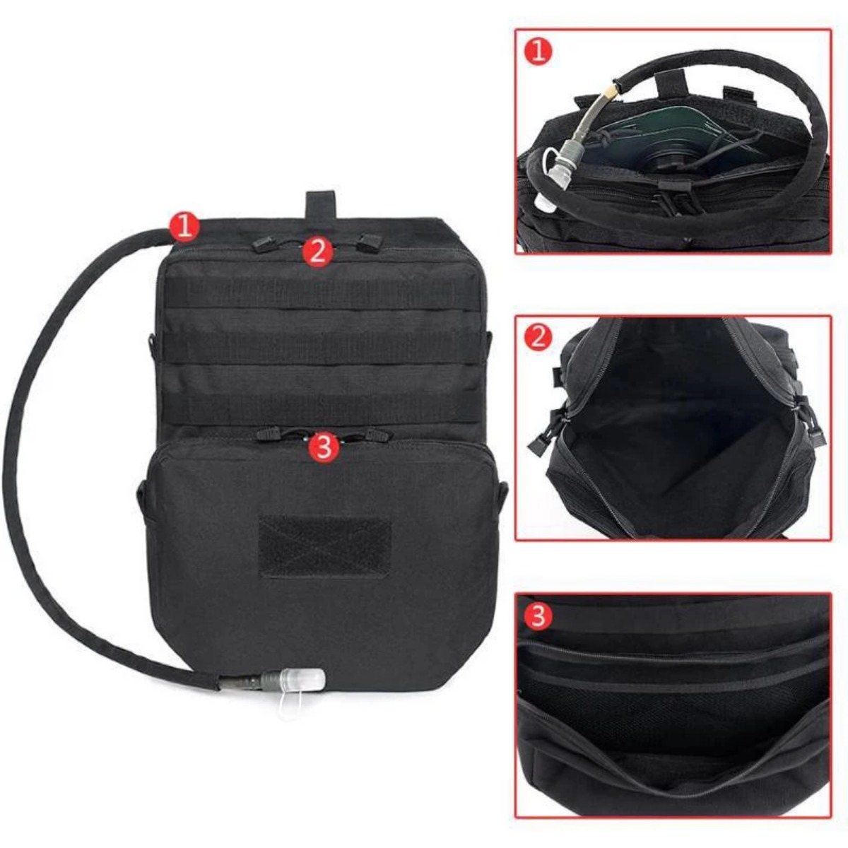 Outdoor Molle Bag Camping Hydr - đánh giá và giá Hydration Pack Backpack
