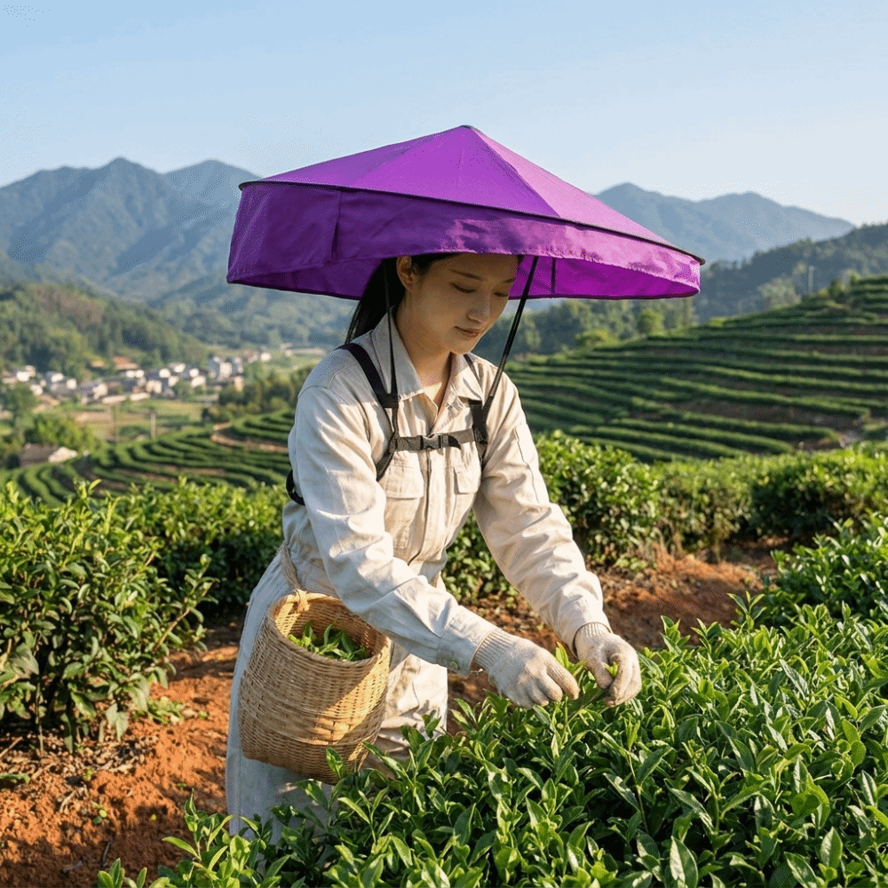 Travel Nylon Hands Free Umbrel - đánh giá và giá Travel Umbrella Compact