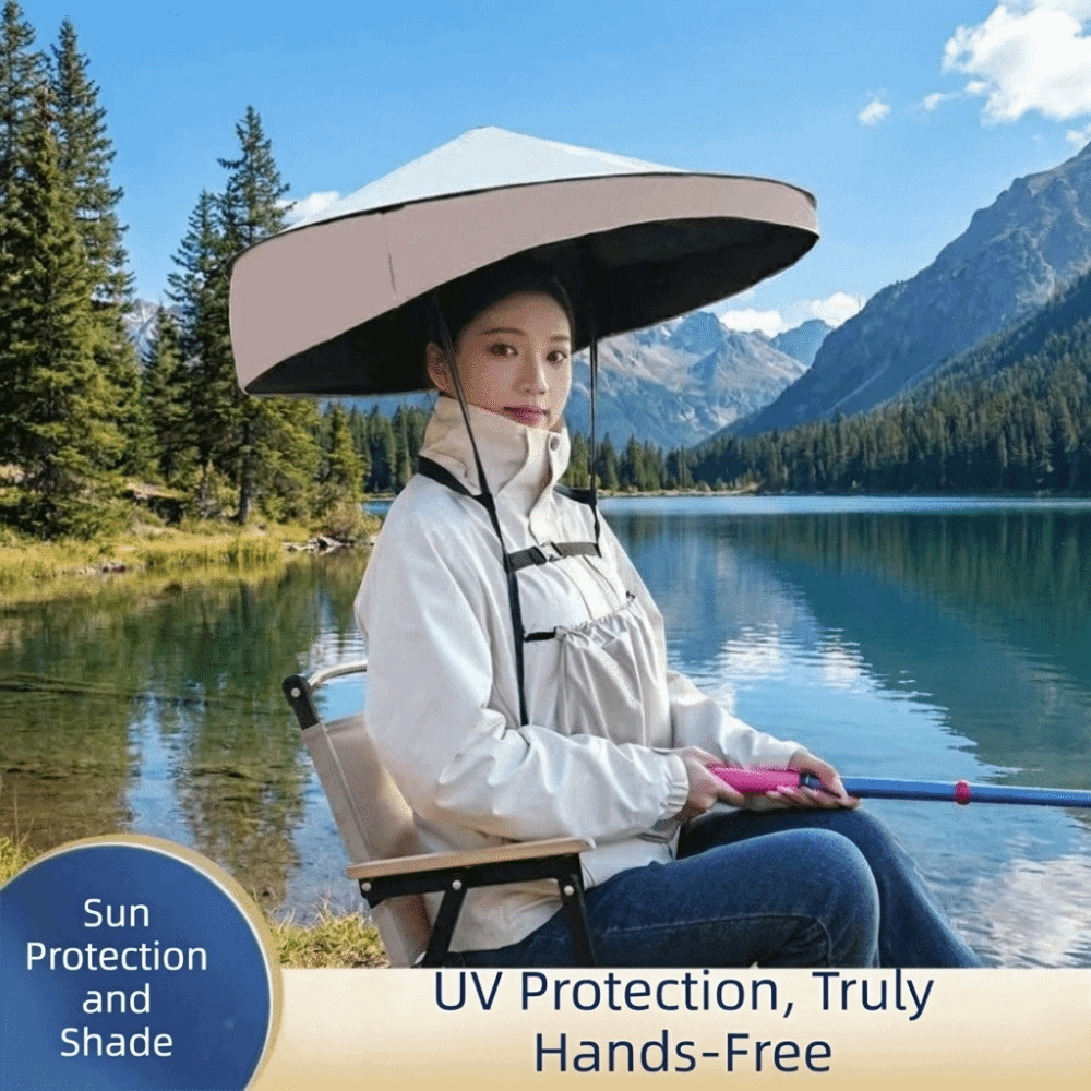Travel Nylon Hands Free Umbrel - đánh giá và giá Travel Umbrella Compact