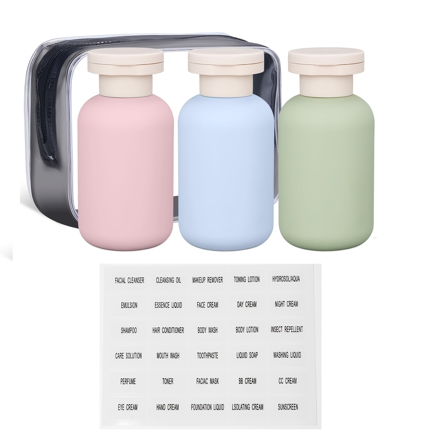 Travel Toiletry Bottle 3.4oz T - đánh giá và giá Toiletry Bag Tsa