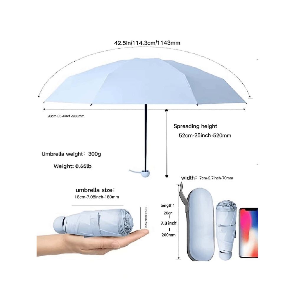 Travel Umbrella Compact Lightw - đánh giá và giá Travel Umbrella Compact