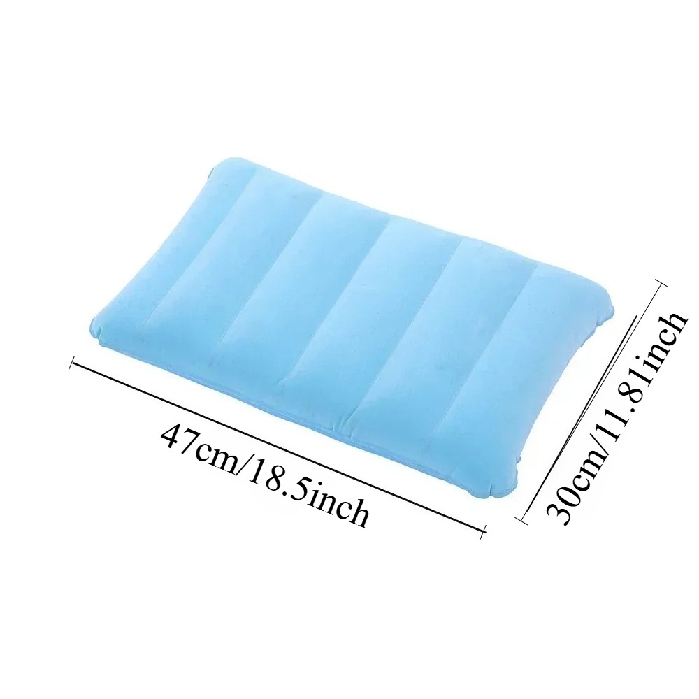 1pc Air Cushion Pillows, Folda - đánh giá và giá Travel Pillow Inflatable