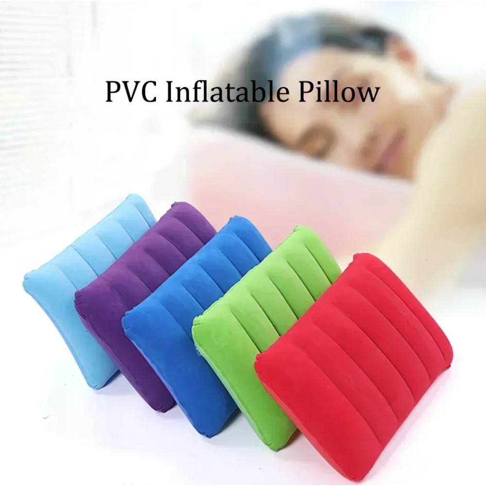 1pc Air Cushion Pillows, Folda - đánh giá và giá Travel Pillow Inflatable