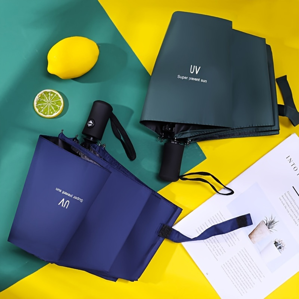 8 Ribs Extra Large Solid Color - đánh giá và giá Travel Umbrella Compact