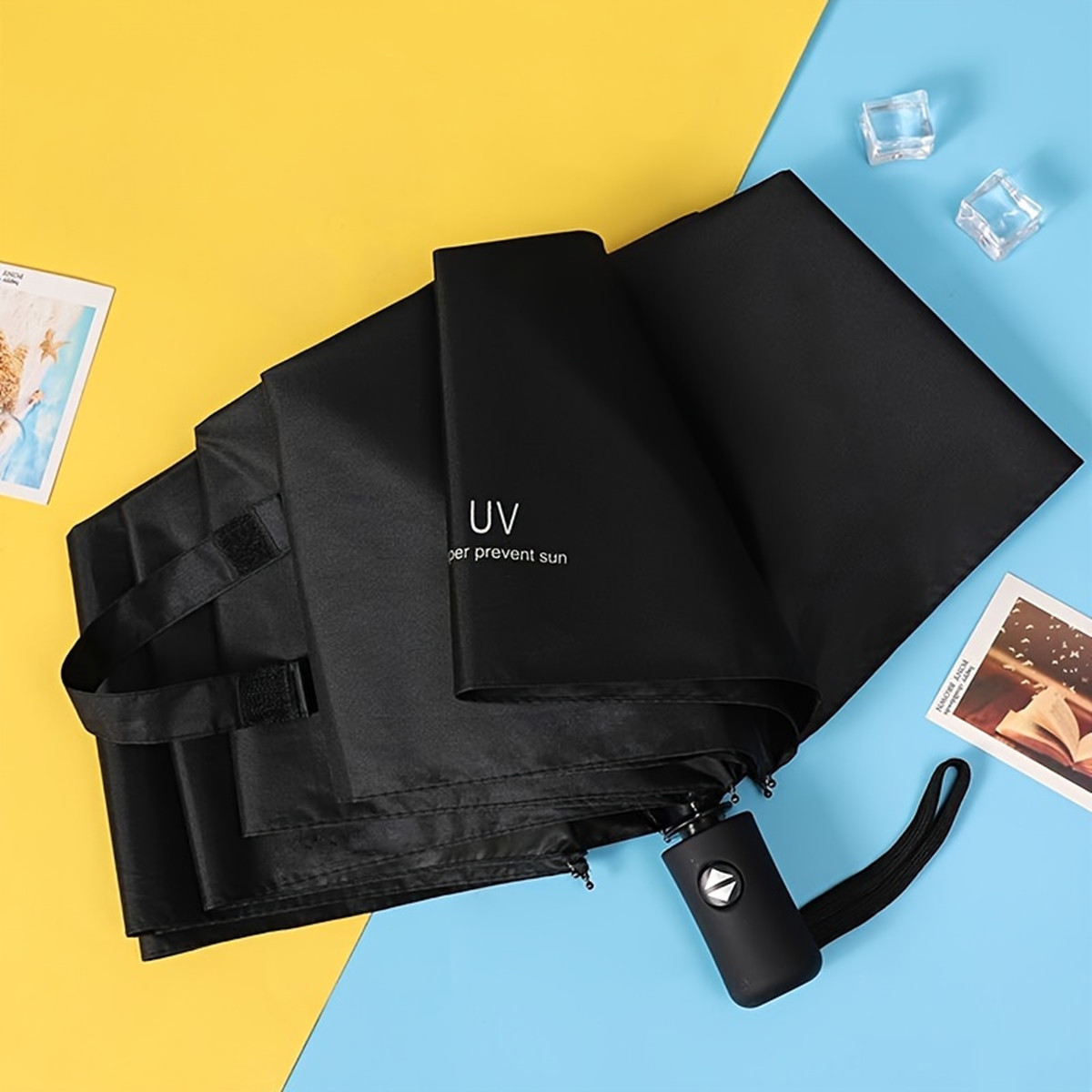 8 Ribs Extra Large Solid Color - đánh giá và giá Travel Umbrella Compact