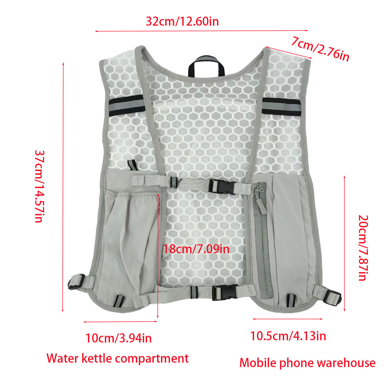 Unisex Running Vest Water-Resi - đánh giá và giá Hydration Pack Backpack