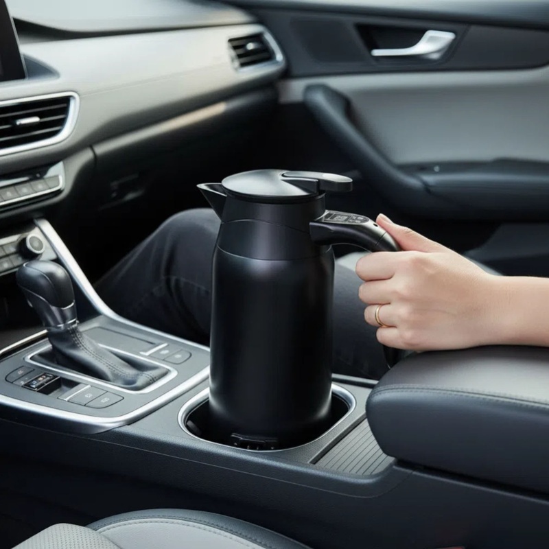 Portable Car Electric Kettle 8 - đánh giá và giá Portable Travel Kettle