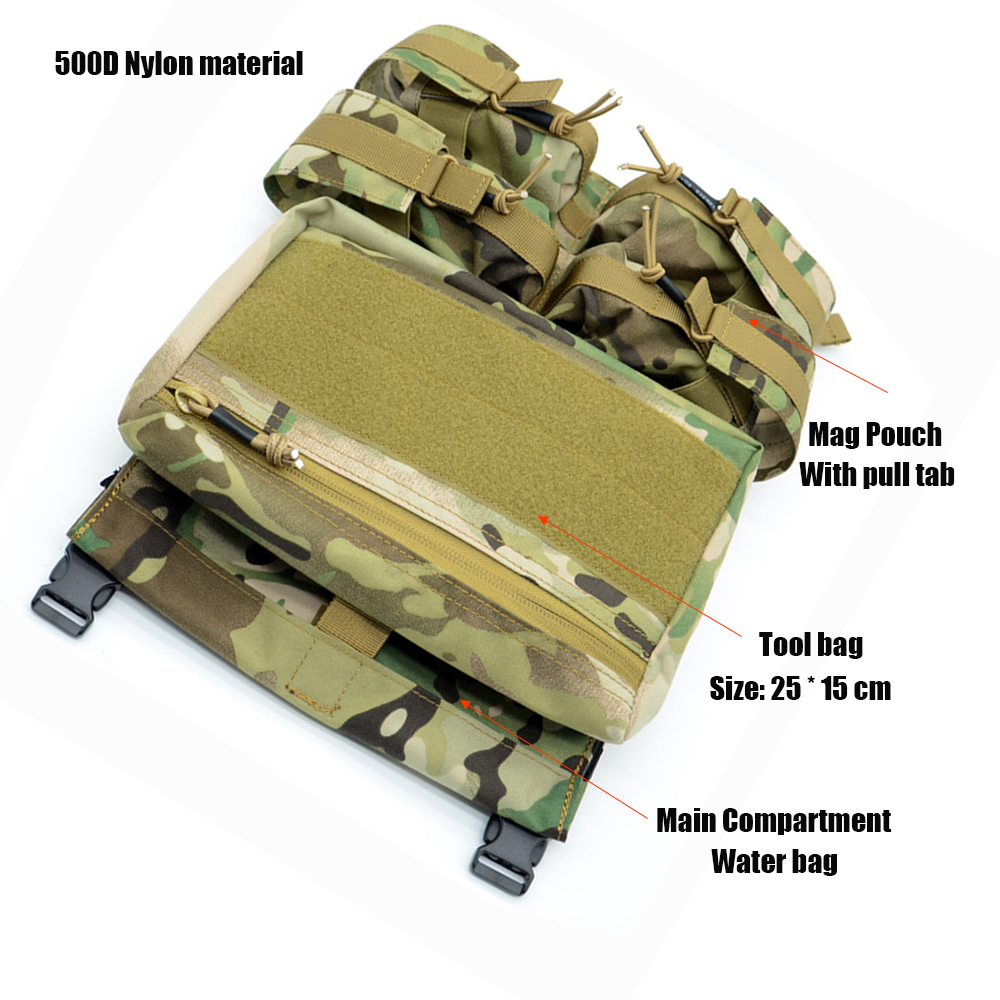 Tactical Vest Backpack Back Pa - đánh giá và giá Hydration Pack Backpack