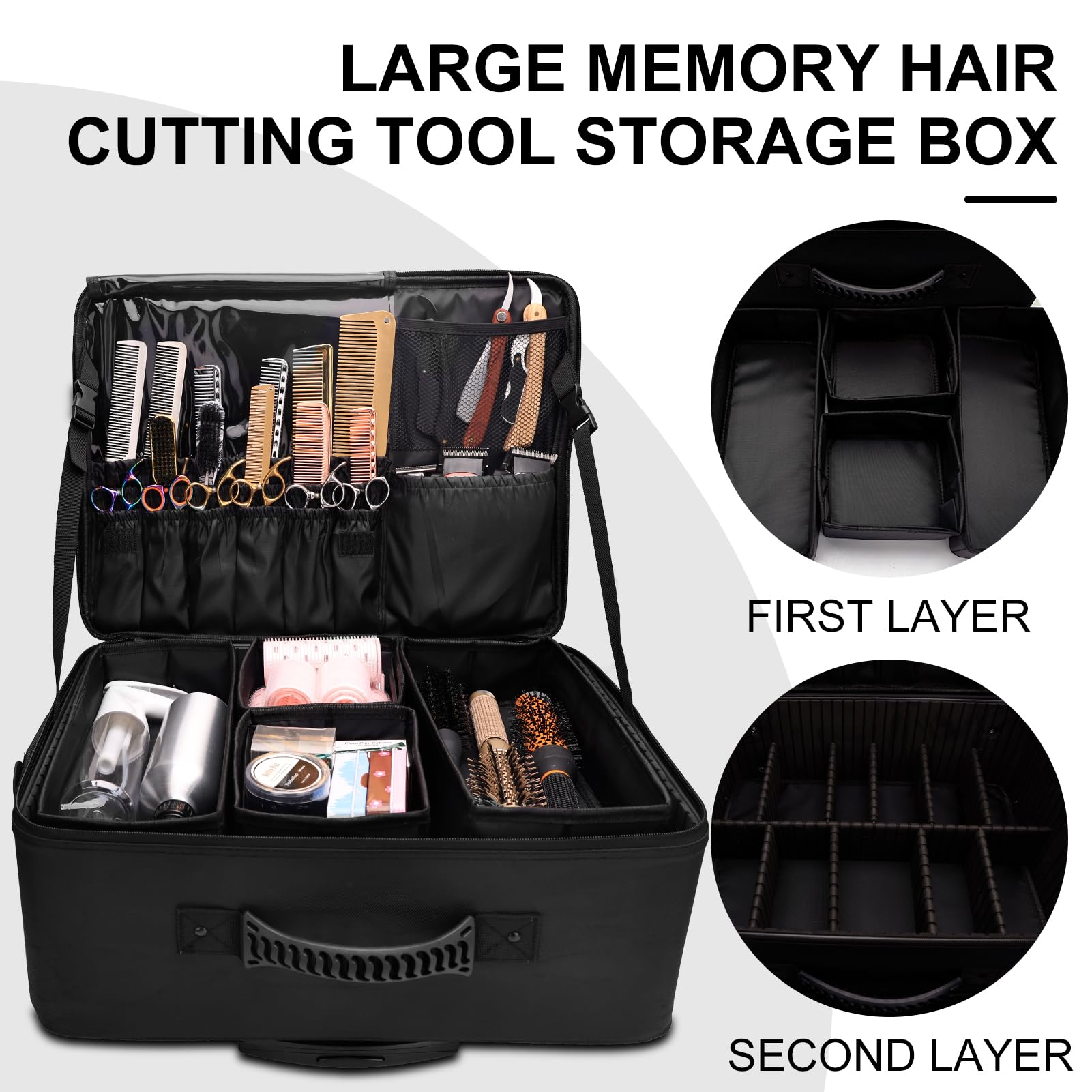 Salon Rolling Makeup Case Trai - đánh giá và giá Travel Accessories In Train