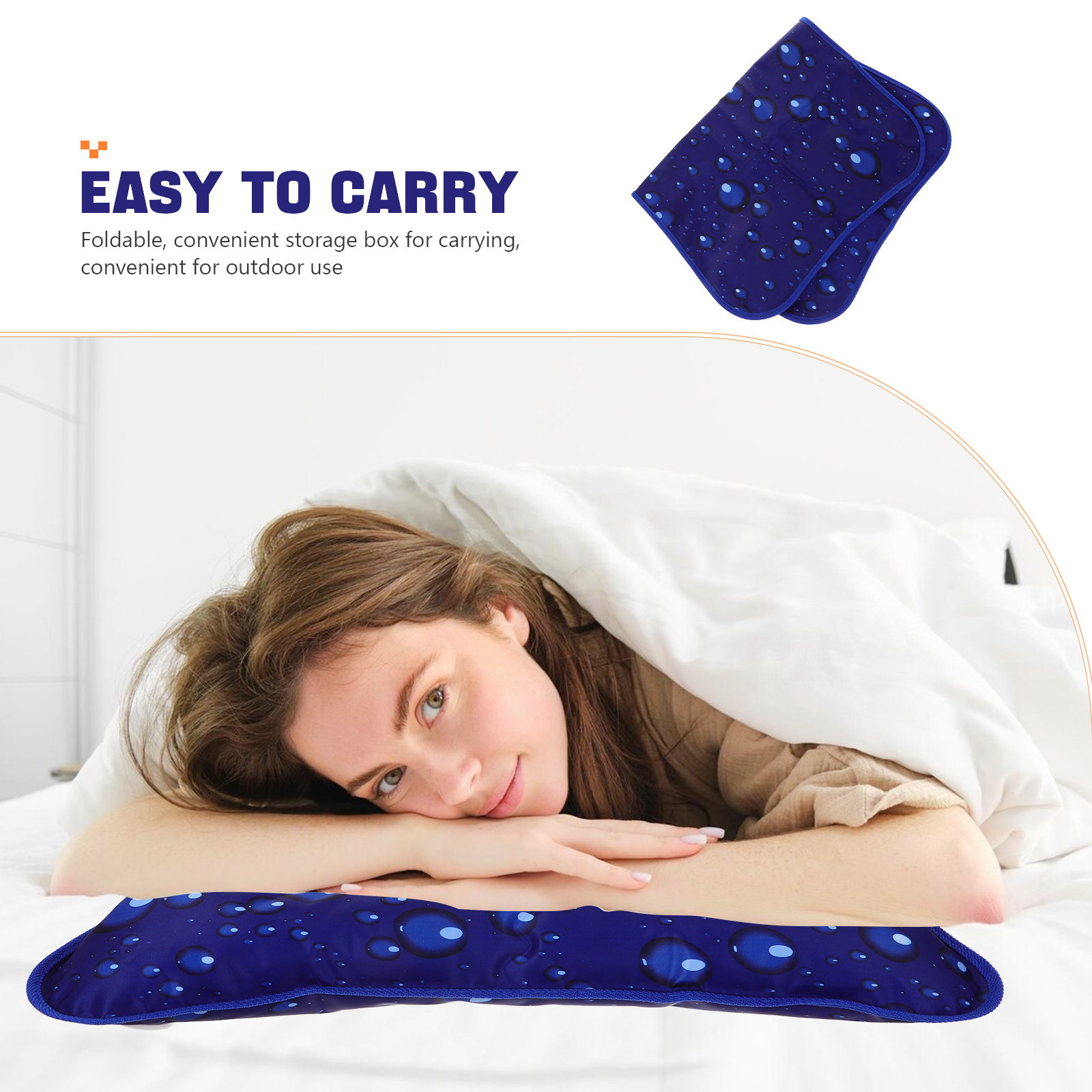 Cooling Pillow Cold Pillows Ou - đánh giá và giá Travel Pillow Inflatable