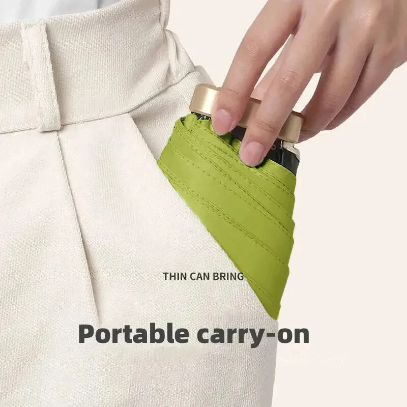 1Pc 55% Off Mini Sun Umbrella  - đánh giá và giá Travel Umbrella Compact
