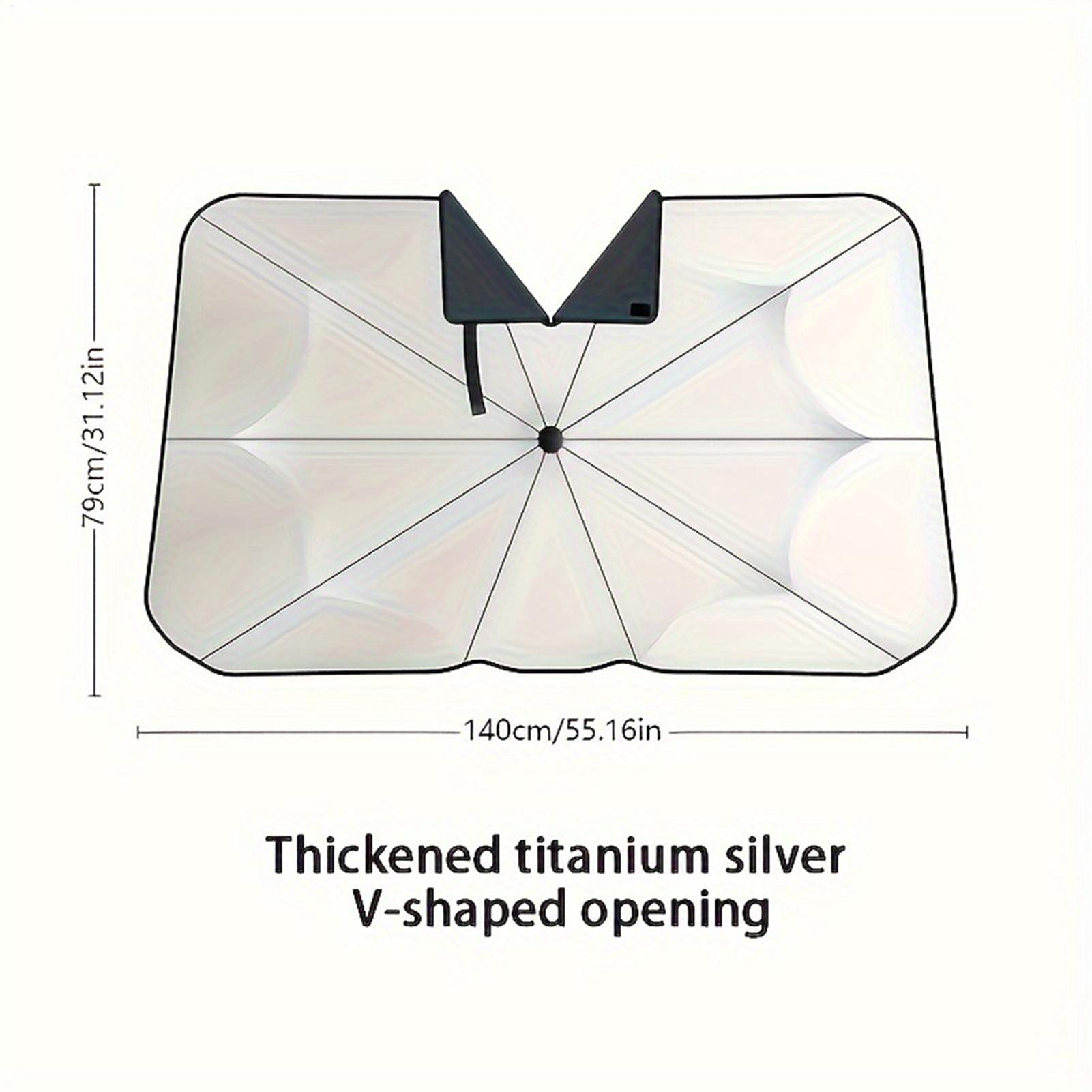 Portable Car Sun Shade Umbrell - đánh giá và giá Travel Umbrella Compact
