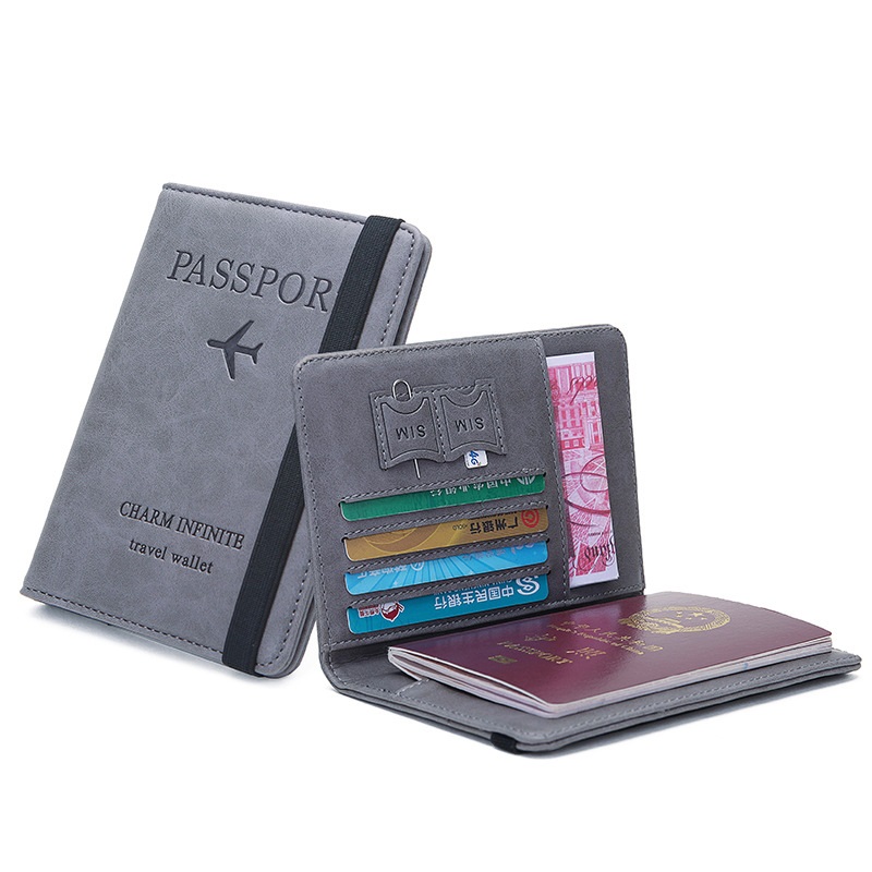 New Style Elastic Band Leather - đánh giá và giá Travel Accessories Rfid
